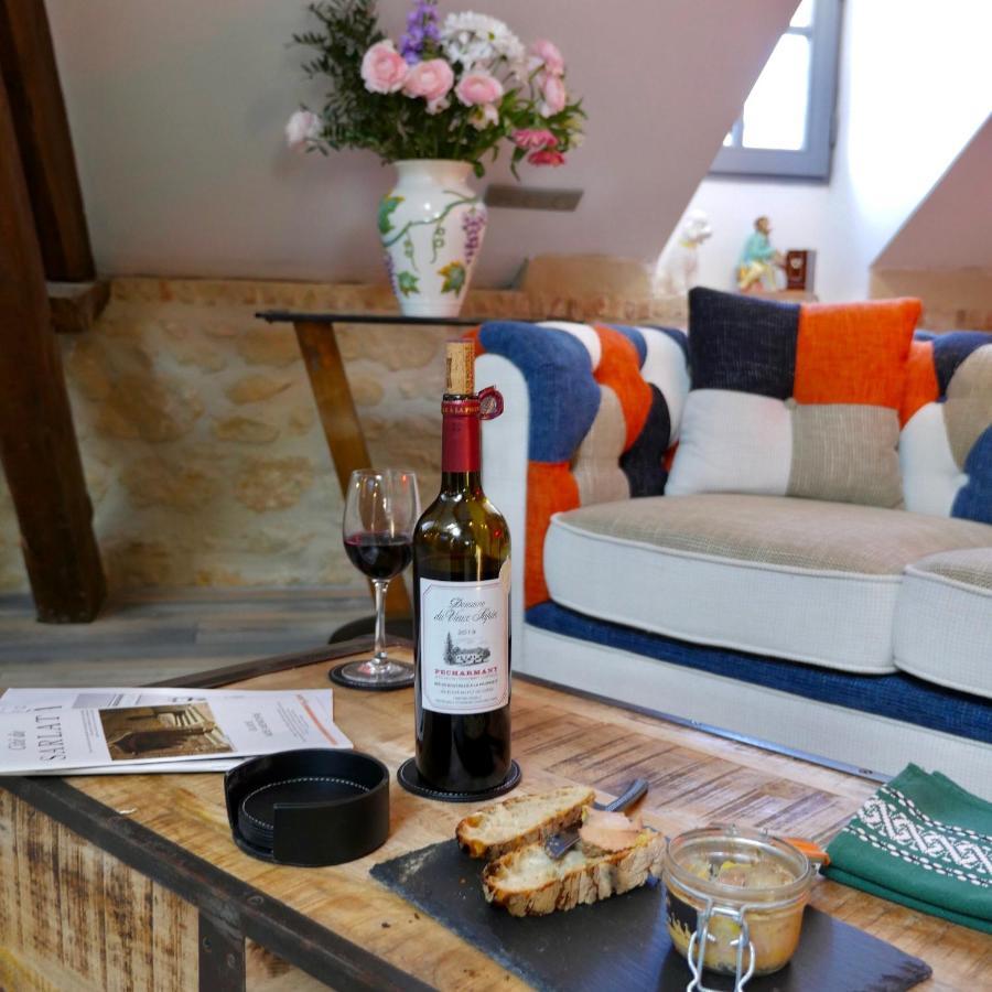 In Sarlat Luxury Rentals, Medieval Center - Loft Stella Matutina -2P-Ascenseur-Climatisation Buitenkant foto